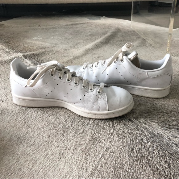 All White Adidas Superstars - Picture 4 of 6